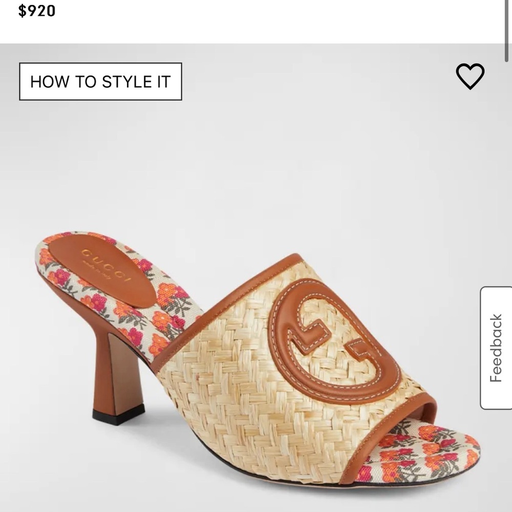 New Gucci heels in dust bag